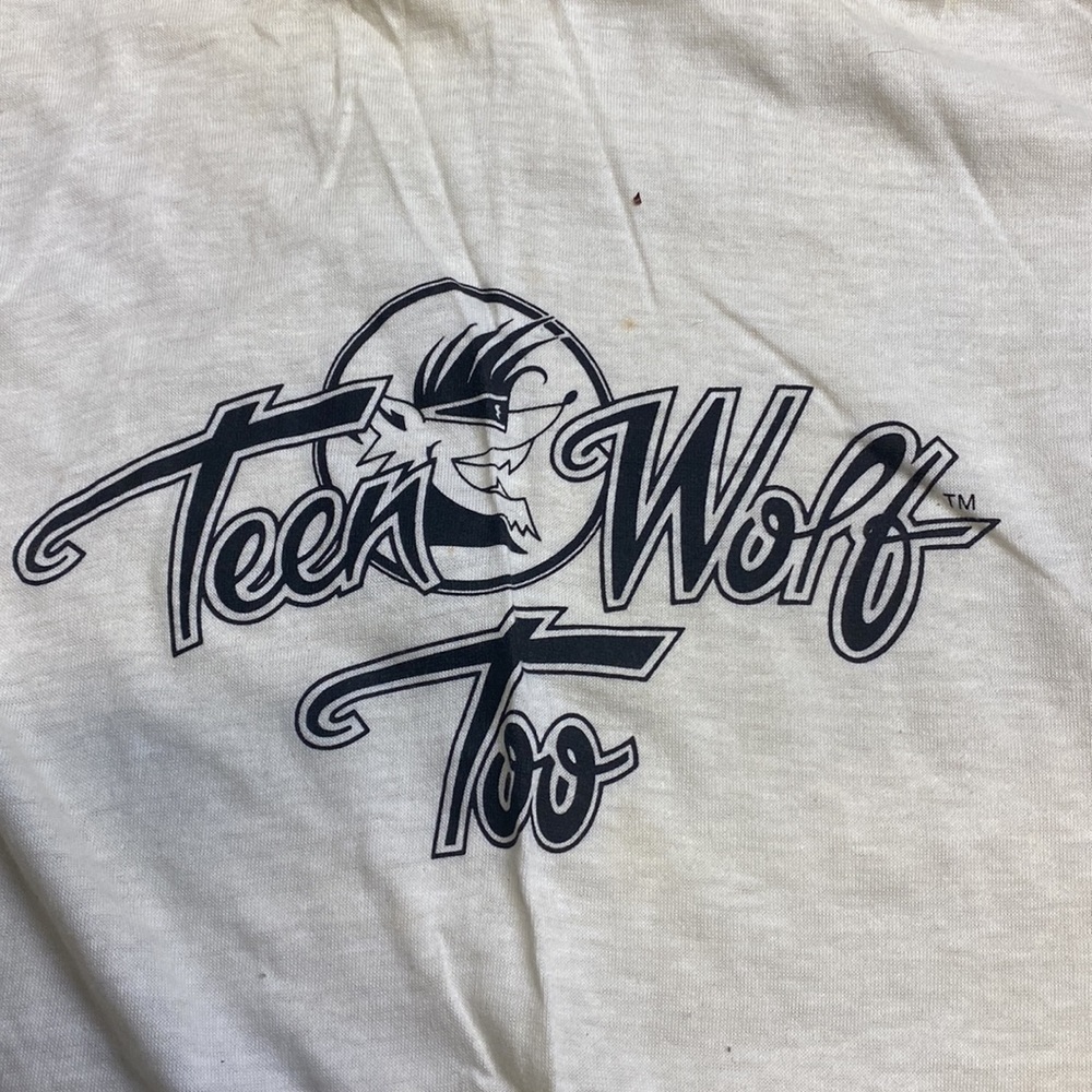 Vintage Teen Wolf Too T-Shirt Size M - Picture 2 of 12